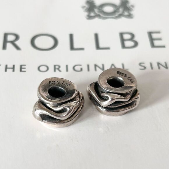 TROLLBEADS Retired Transformation Silver Bead (Only) LAA 925 NEW! $ per Bead - Picture 2 of 4